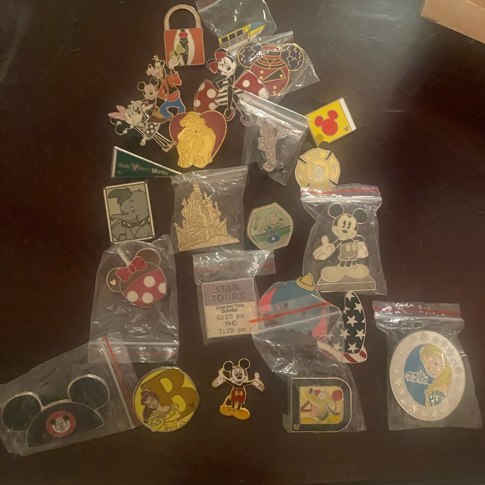 24 Lot of Disney Trading Pins
